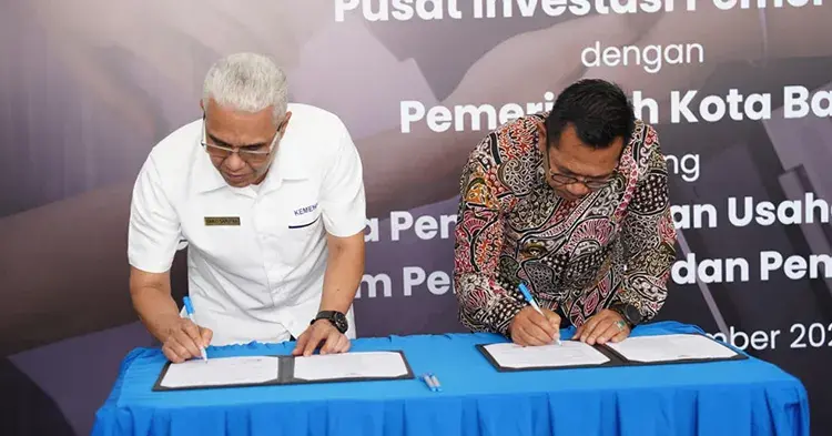 penandatanganan nota kesepakatan menyangkut kerja sama